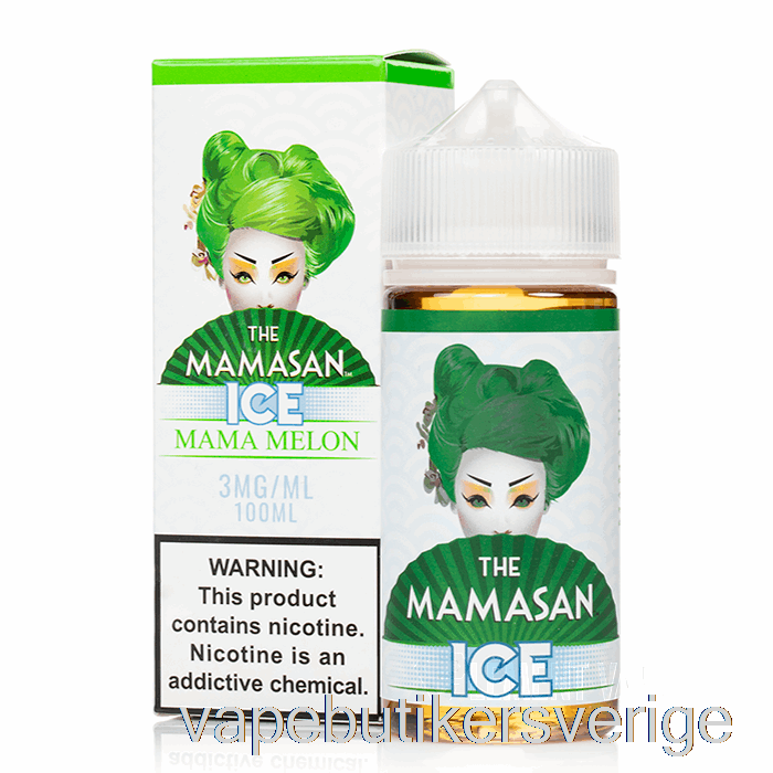 Vape Sverige Ice Mama Melon - The Mamasan E-vätska - 100ml 3mg